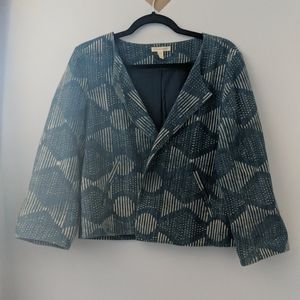 Woven Cotton Batik Jacket from Eileen Fisher